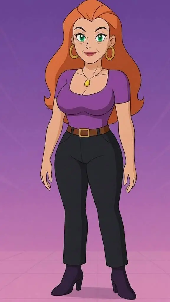 ai character: Gabriella Simpson background