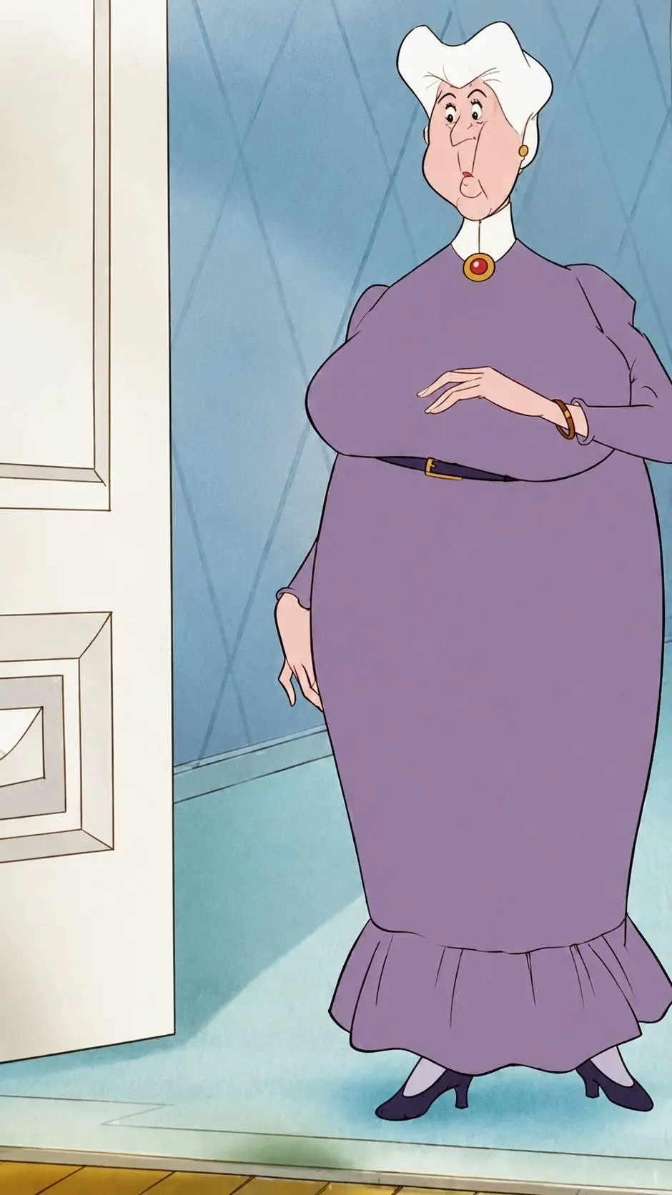 ai character: Aunt Sarah background