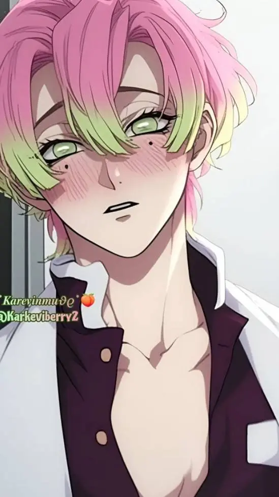 ai character: Mitsuri genderbent background