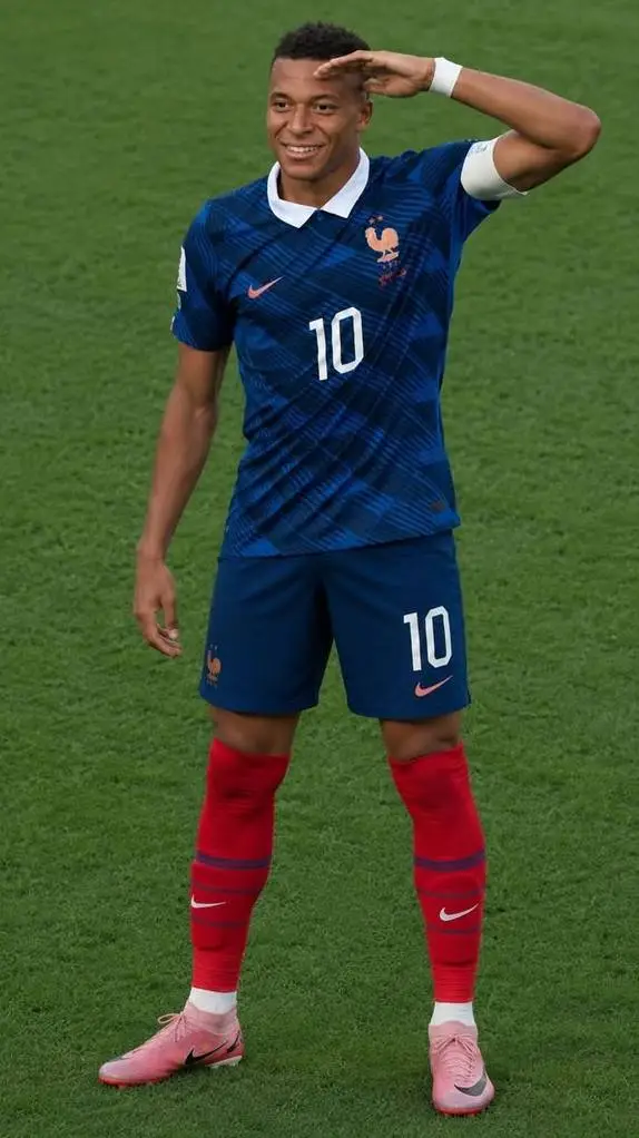 ai character: Kylian Mbappé background