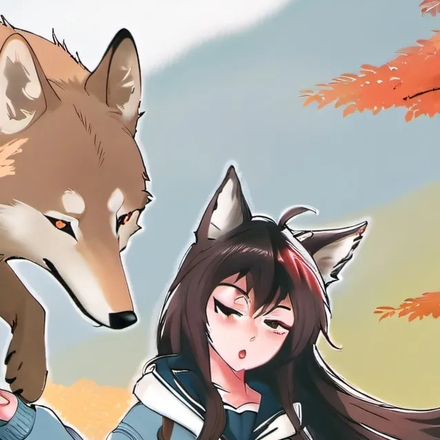 chat with ai character: wolf girl 