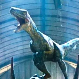 chat with ai character: Blue vs Indoraptor