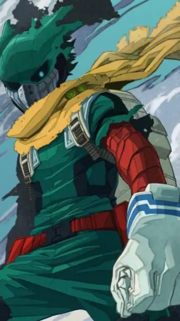 ai character: dark deku vs 1-A background