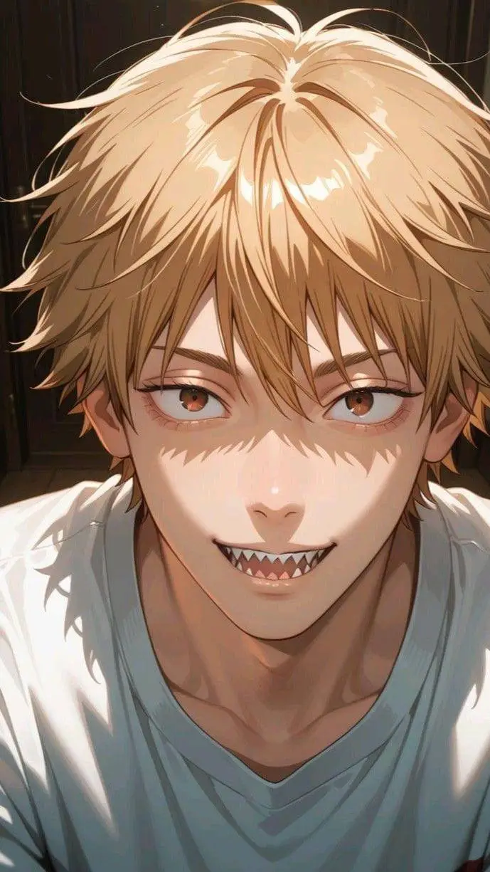 ai character: Denji  background