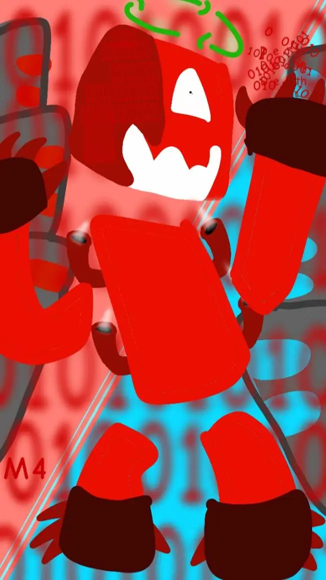 ai character: M4 Laser(RS) background