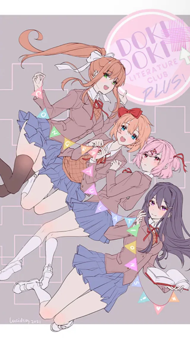 ai character: Your wives (ddlc) background