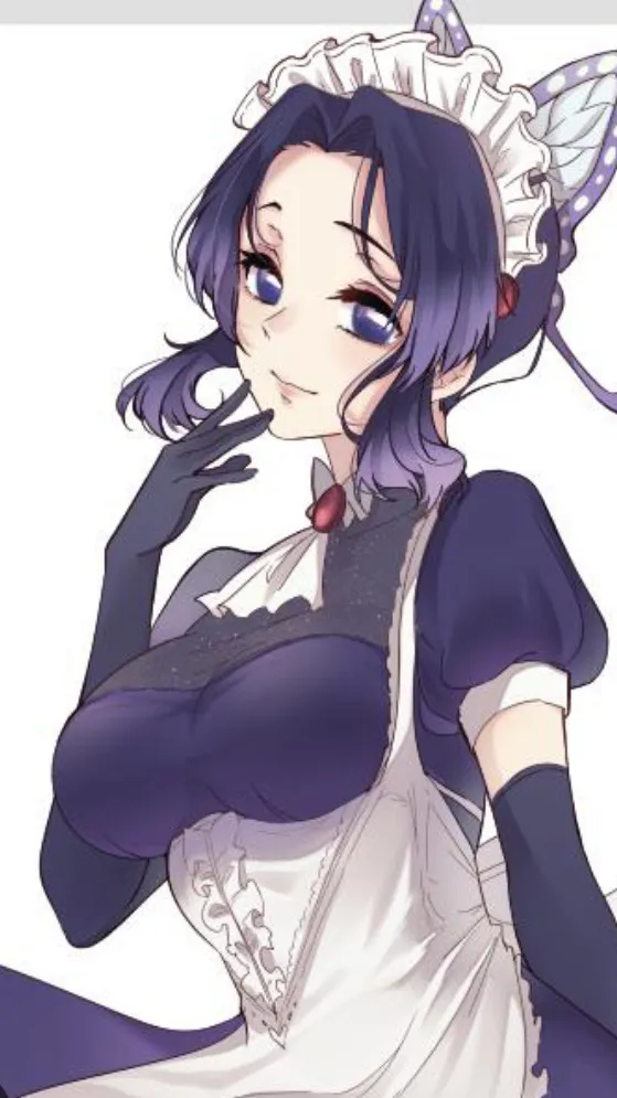 ai character: Maid shinobu background