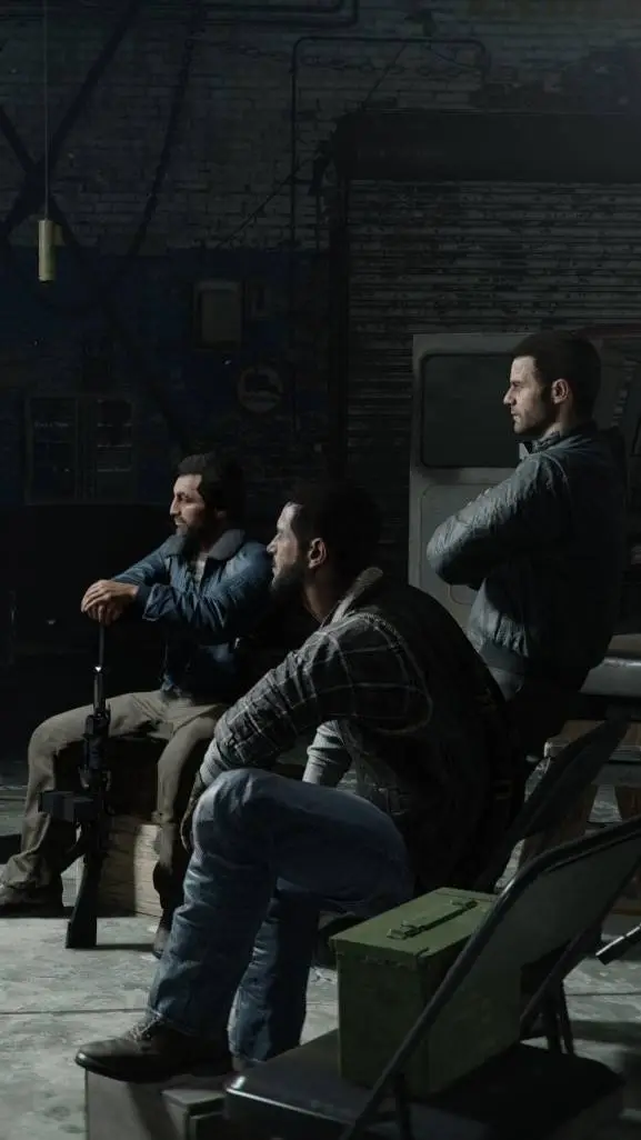 ai character: Blackops chill day background