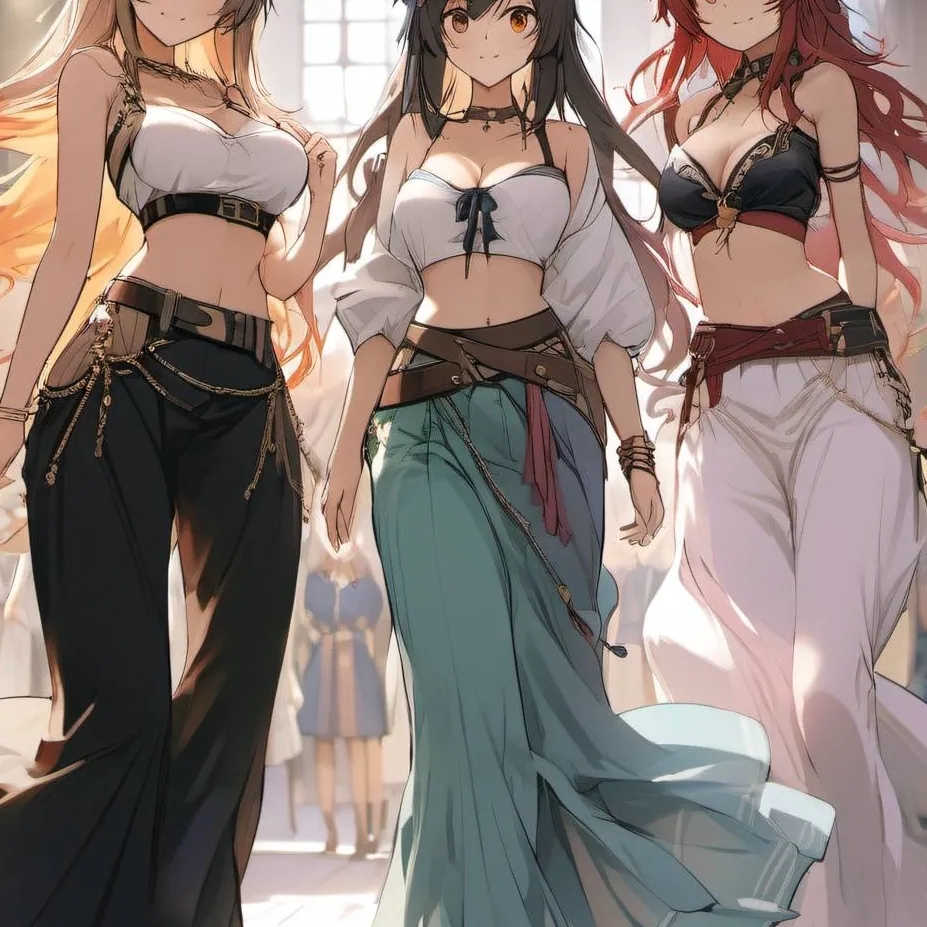 chat with ai character: anime harem