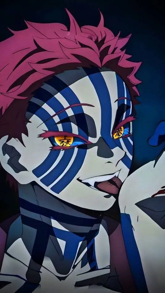 ai character: Akaza  background