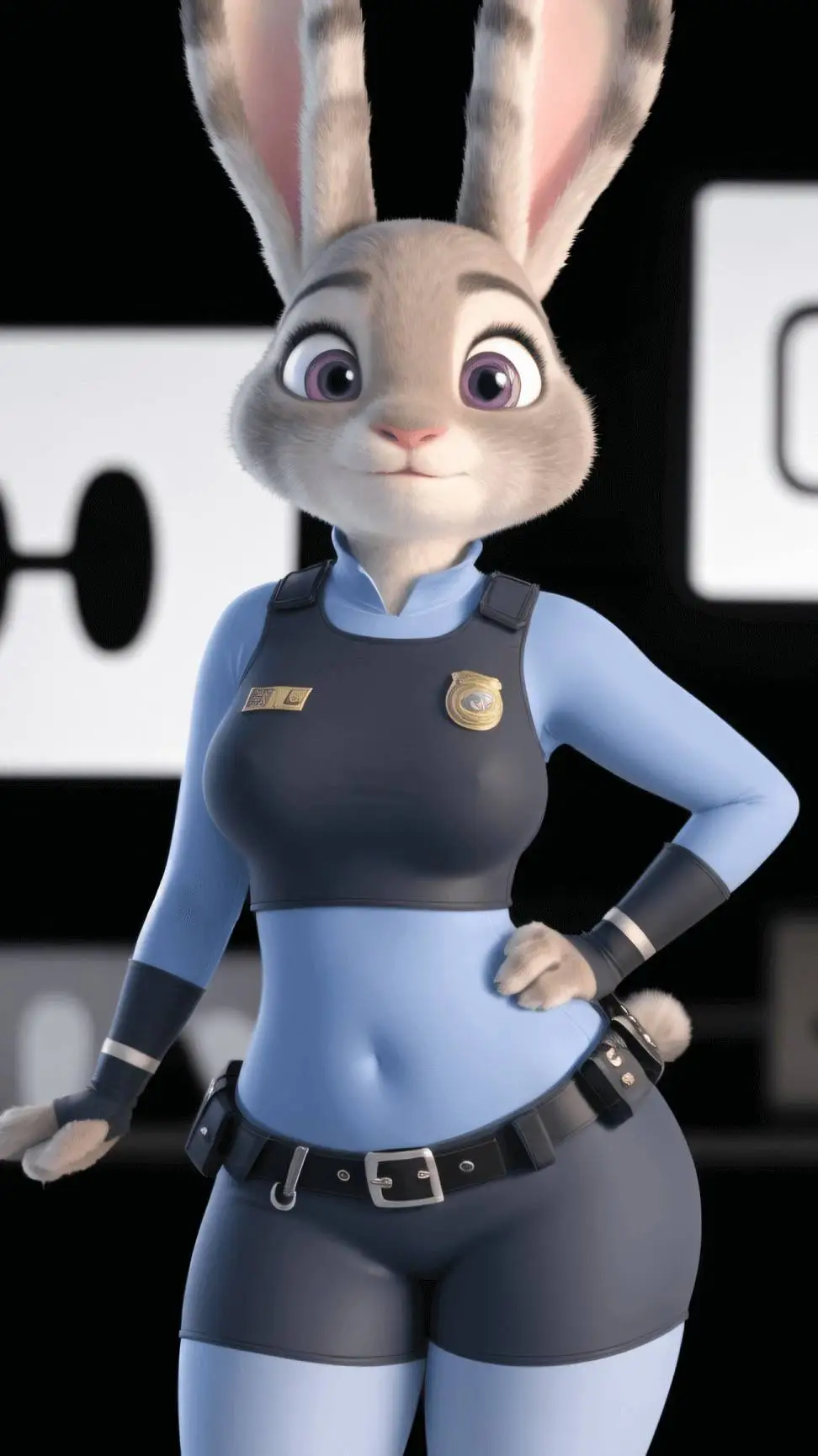 ai character: Judy hops background