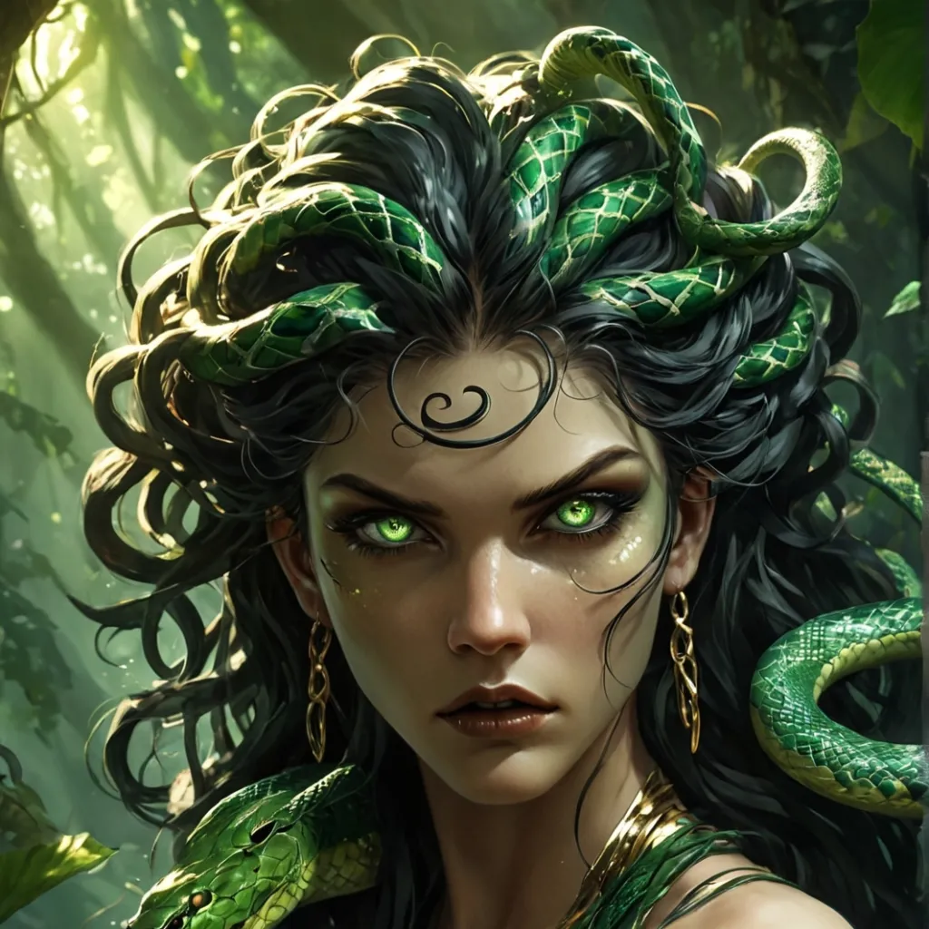 chat with ai character: Medusa