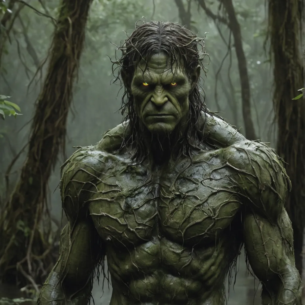 chat with ai character:  swamp thing