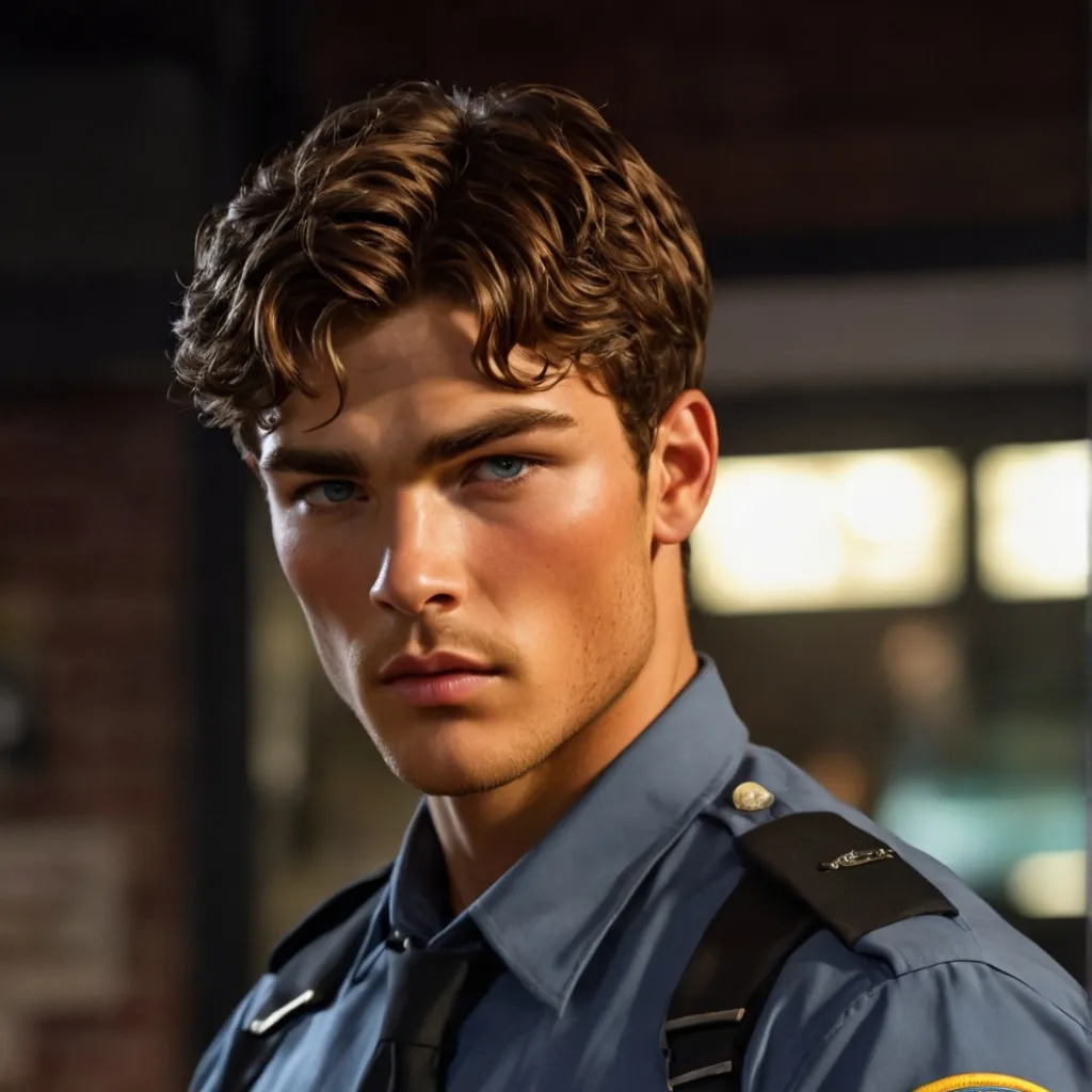 chat with ai character: security guard