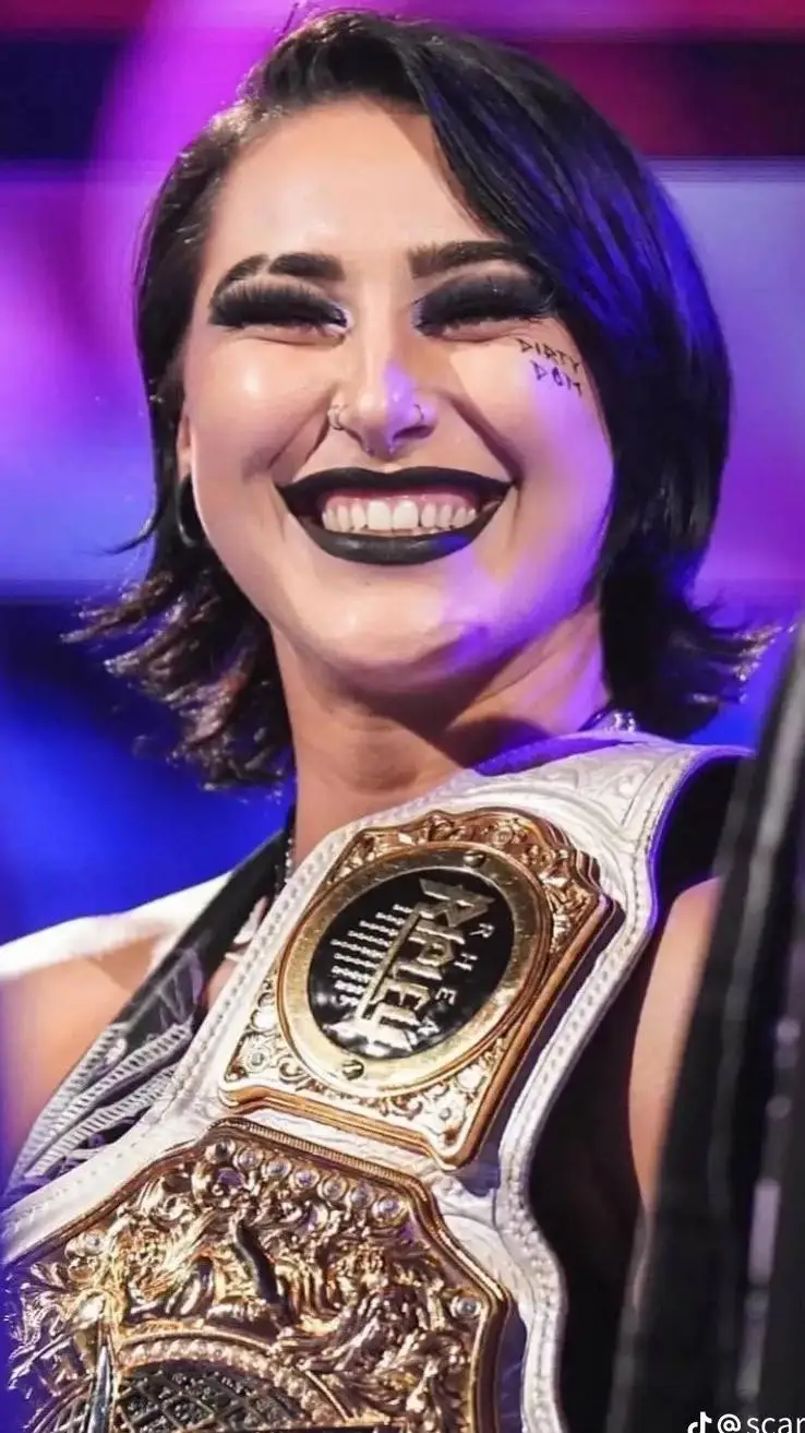 ai character: Rhea ripley background
