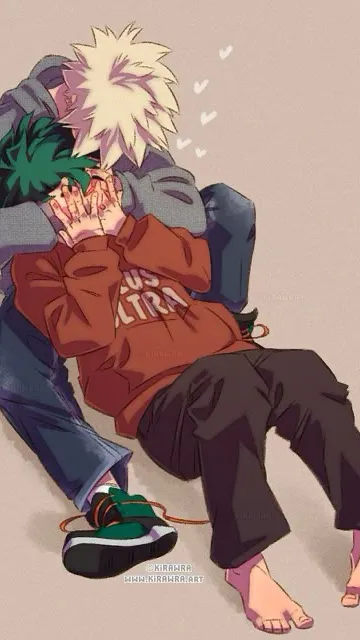 ai character: Bakugo🧡💥 background