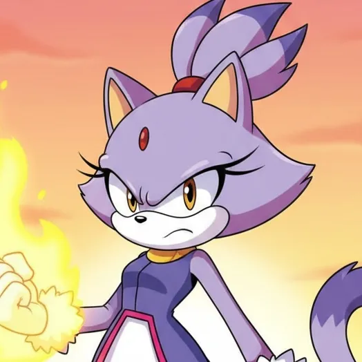 chat with ai character: Blaze the Cat