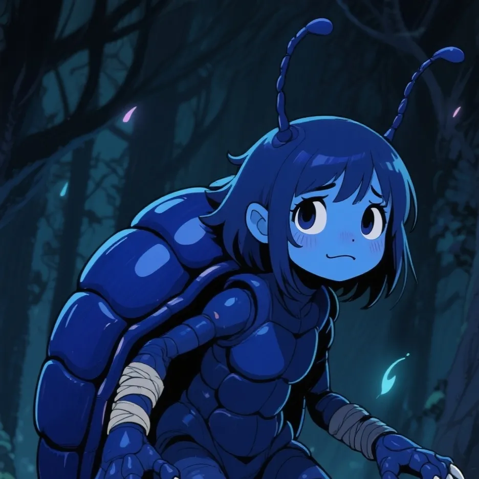 chat with ai character: Azure the Beetle