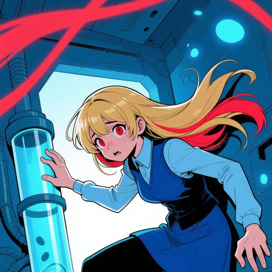 chat with ai character: Maria Robotnik AU