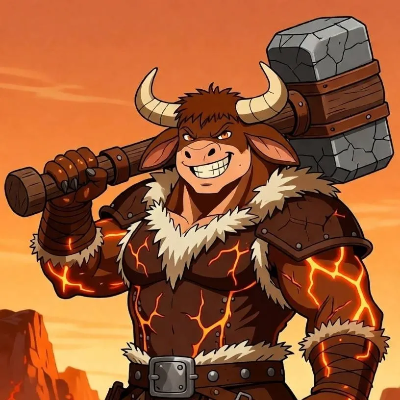 chat with ai character: Brunt the Cow