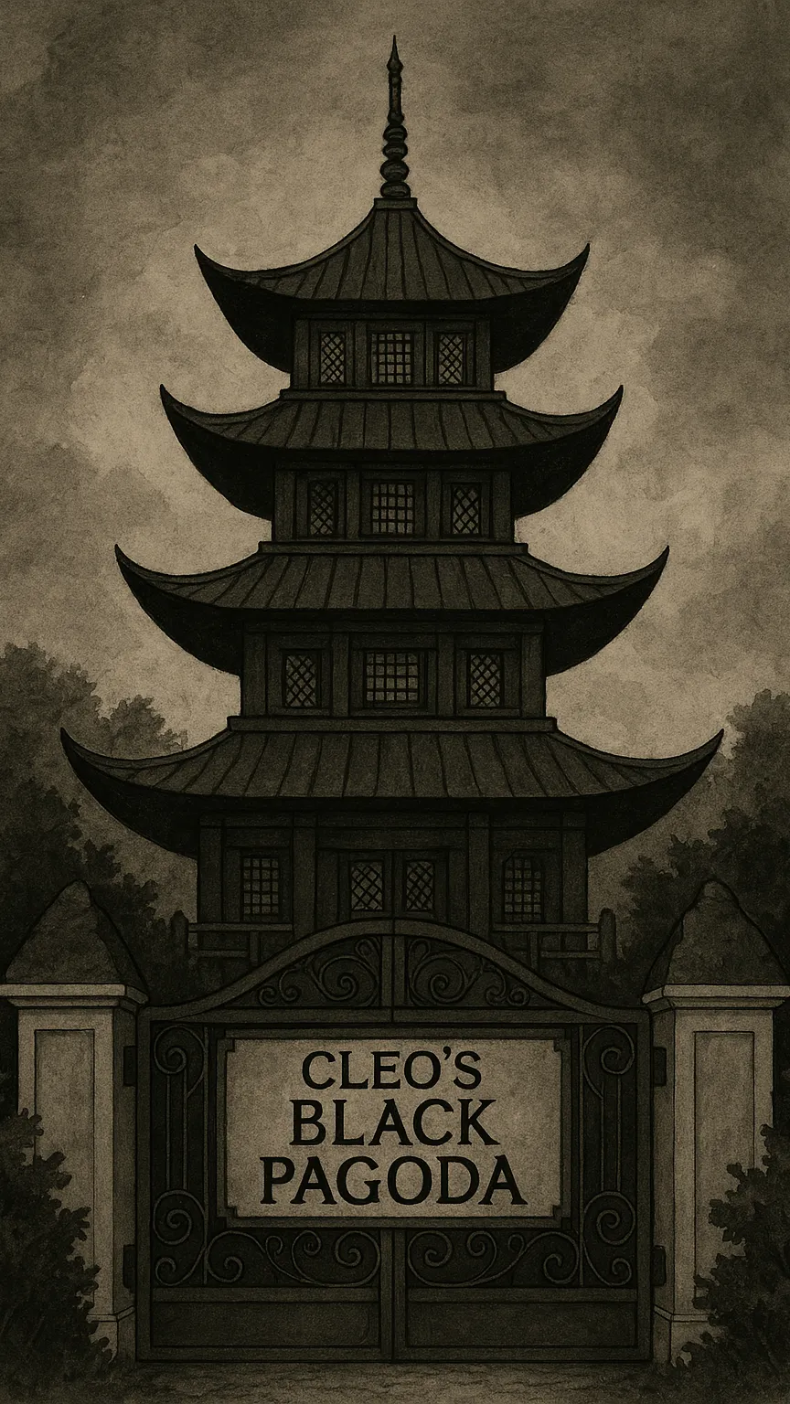 ai character: Cleo’s Pagoda background