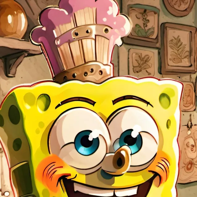 chat with ai character: spongebob
