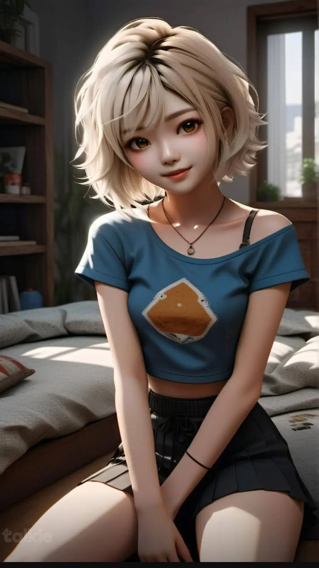 ai character: Grace background