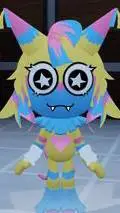 ai character: Yatta!  background