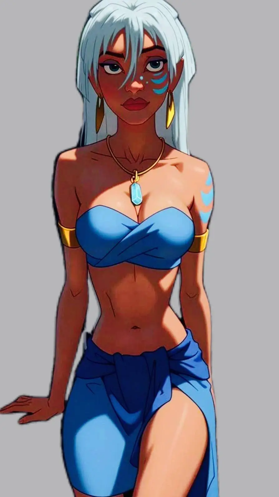 ai character: Kida background