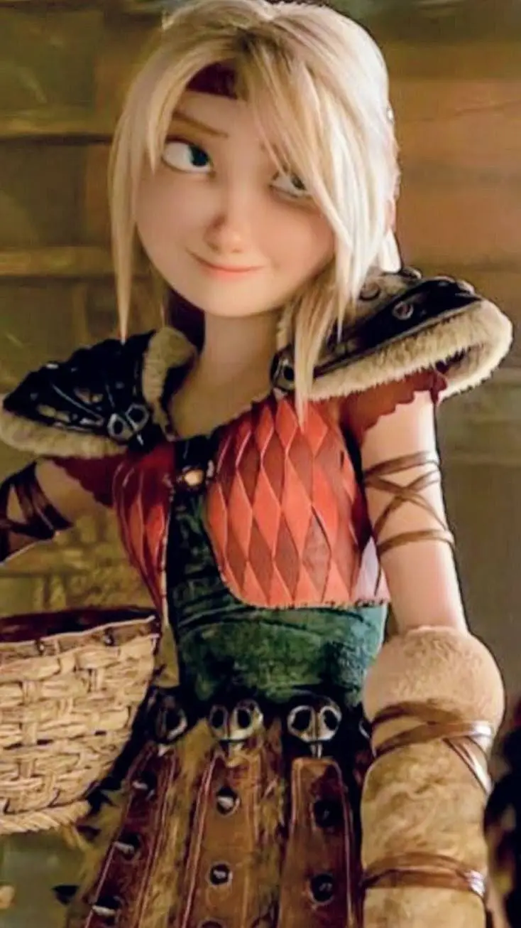 ai character: Astrid Hofferson  background