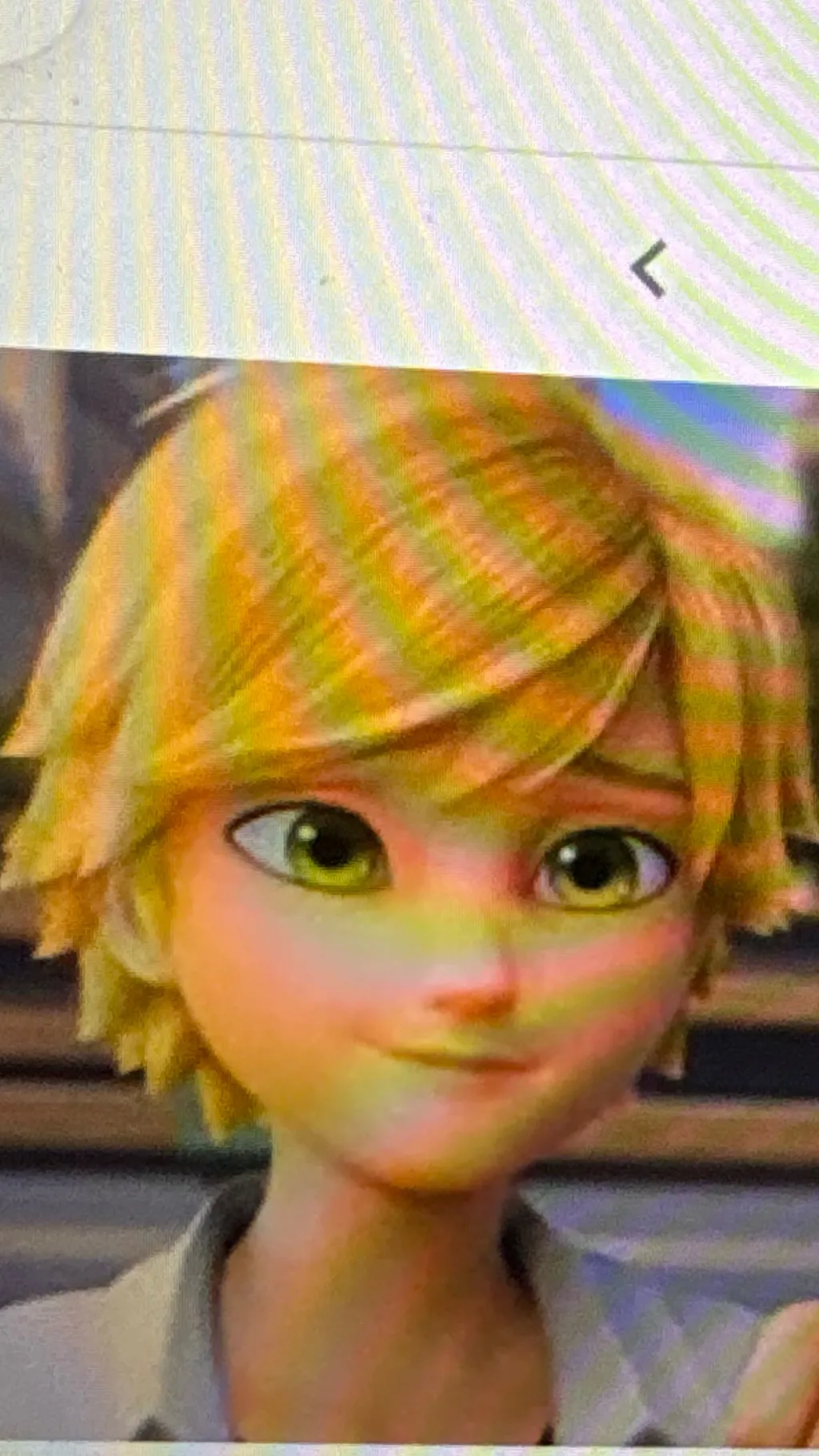 ai character: Adrien agrest  background