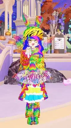 ai character: crazy lady background