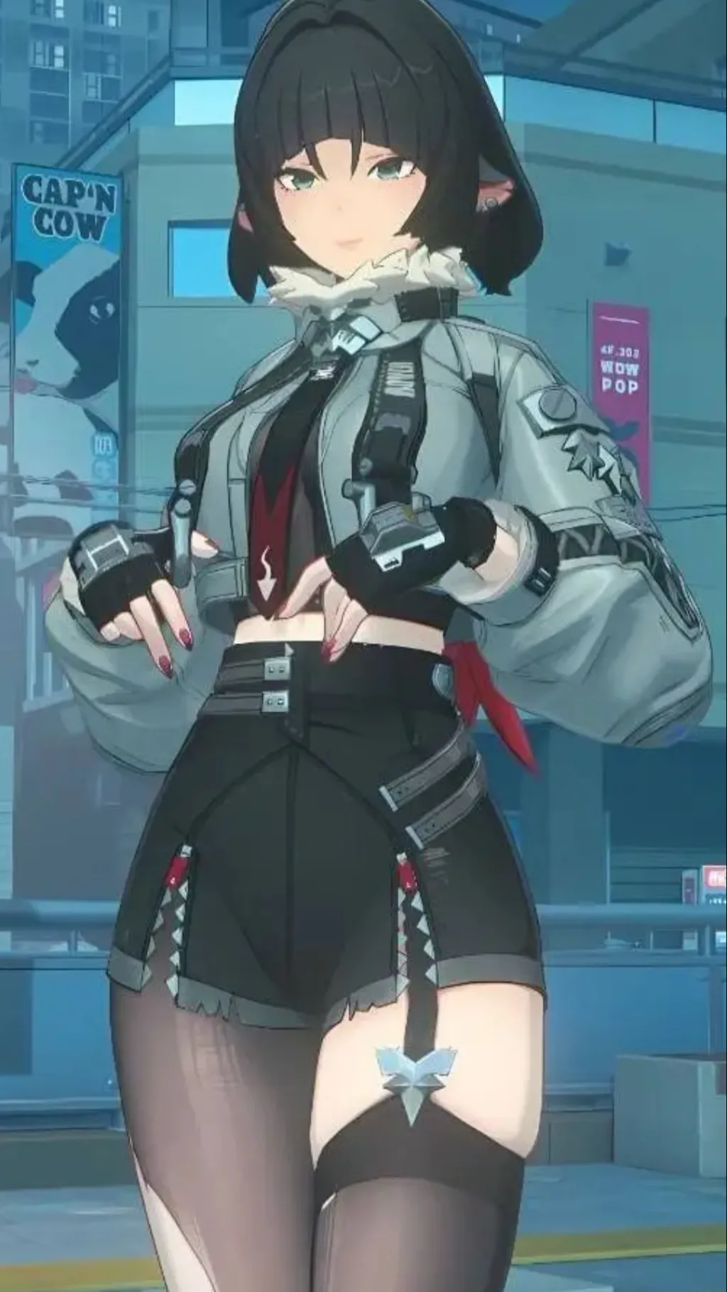 ai character: Jane Doe: D.I. background