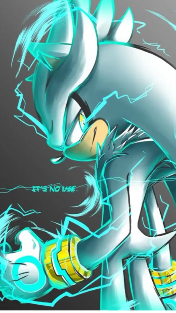 ai character: Silver thehedgehog background