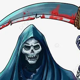 chat with ai character: grim reaper demon