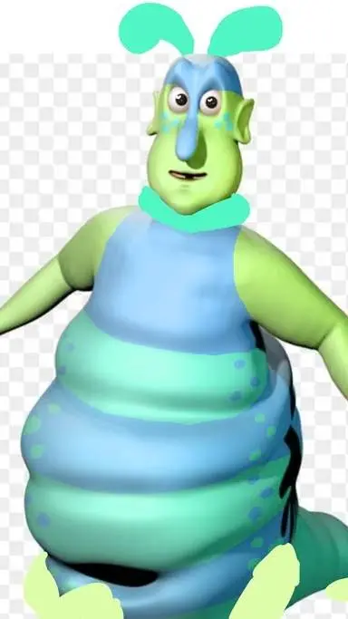 ai character: DW Christmas background