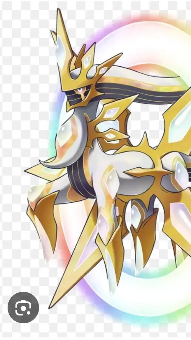 ai character: mega arceus background
