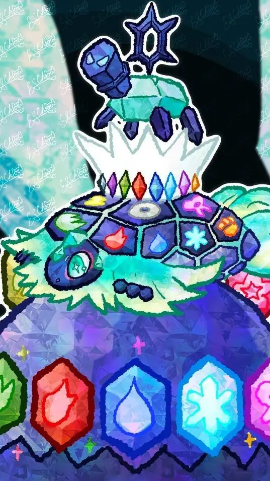 ai character: terapagos  background