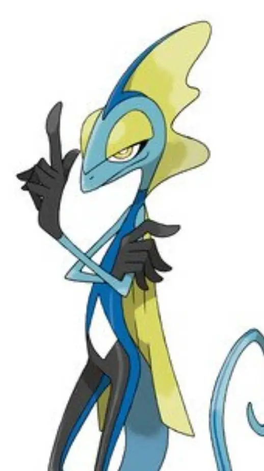 ai character: wild inteleon  background