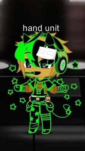 ai character:  hand unit design background