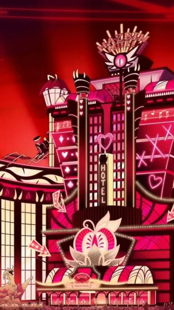 ai character: HazbinHotel+Verity background