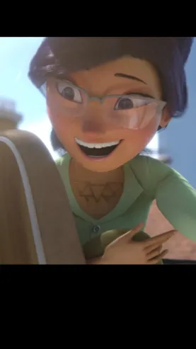 ai character: Molly su background