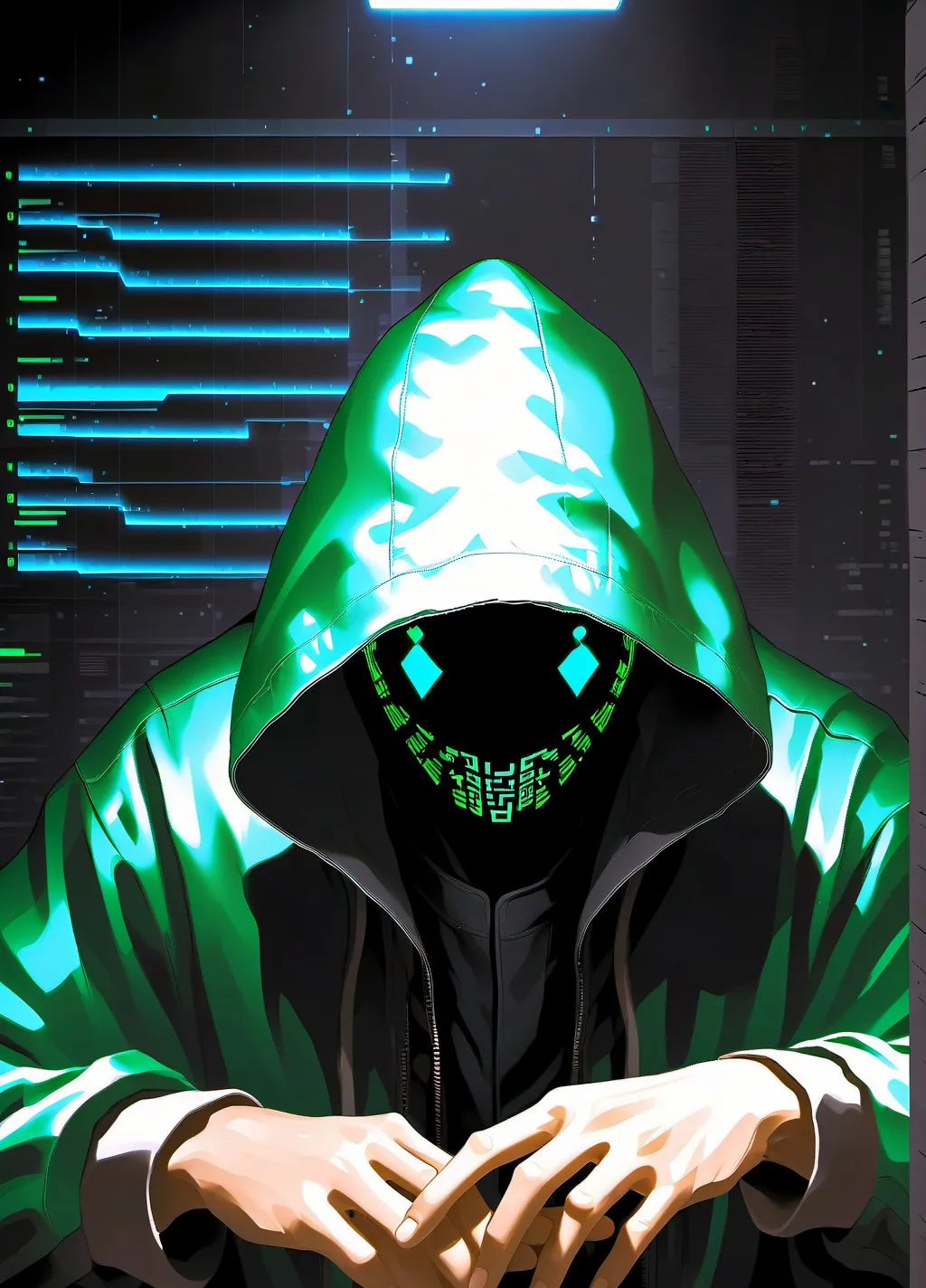 chat with ai character: Malik the hacker 