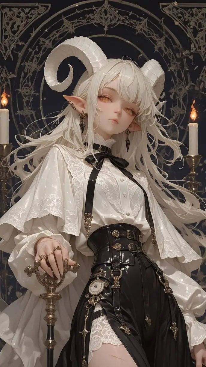 ai character: Lumina background