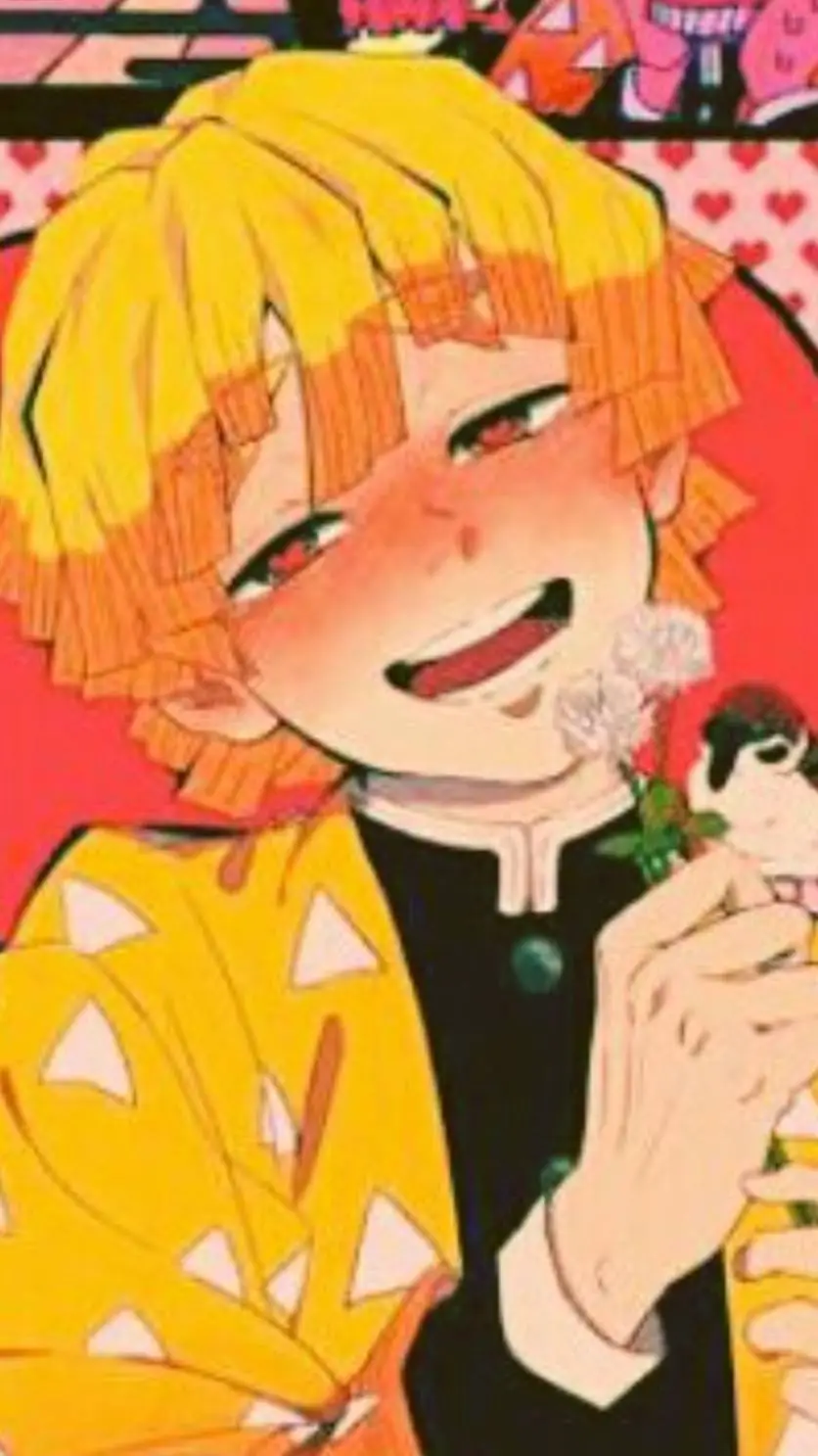 ai character: obsessed zenitsu  background