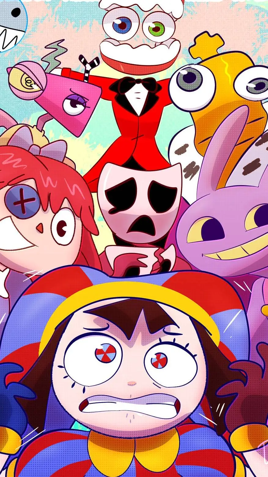 ai character: T-A-D-C!! background