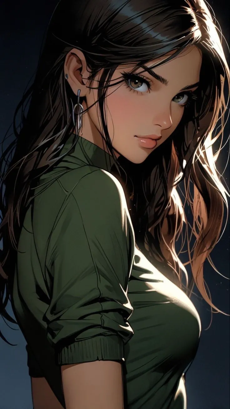 ai character: Paulina  background