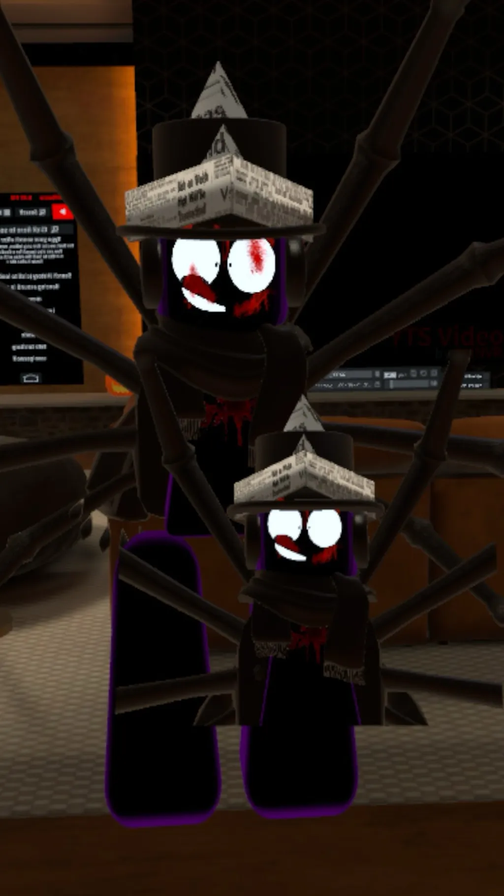 ai character: Madness background