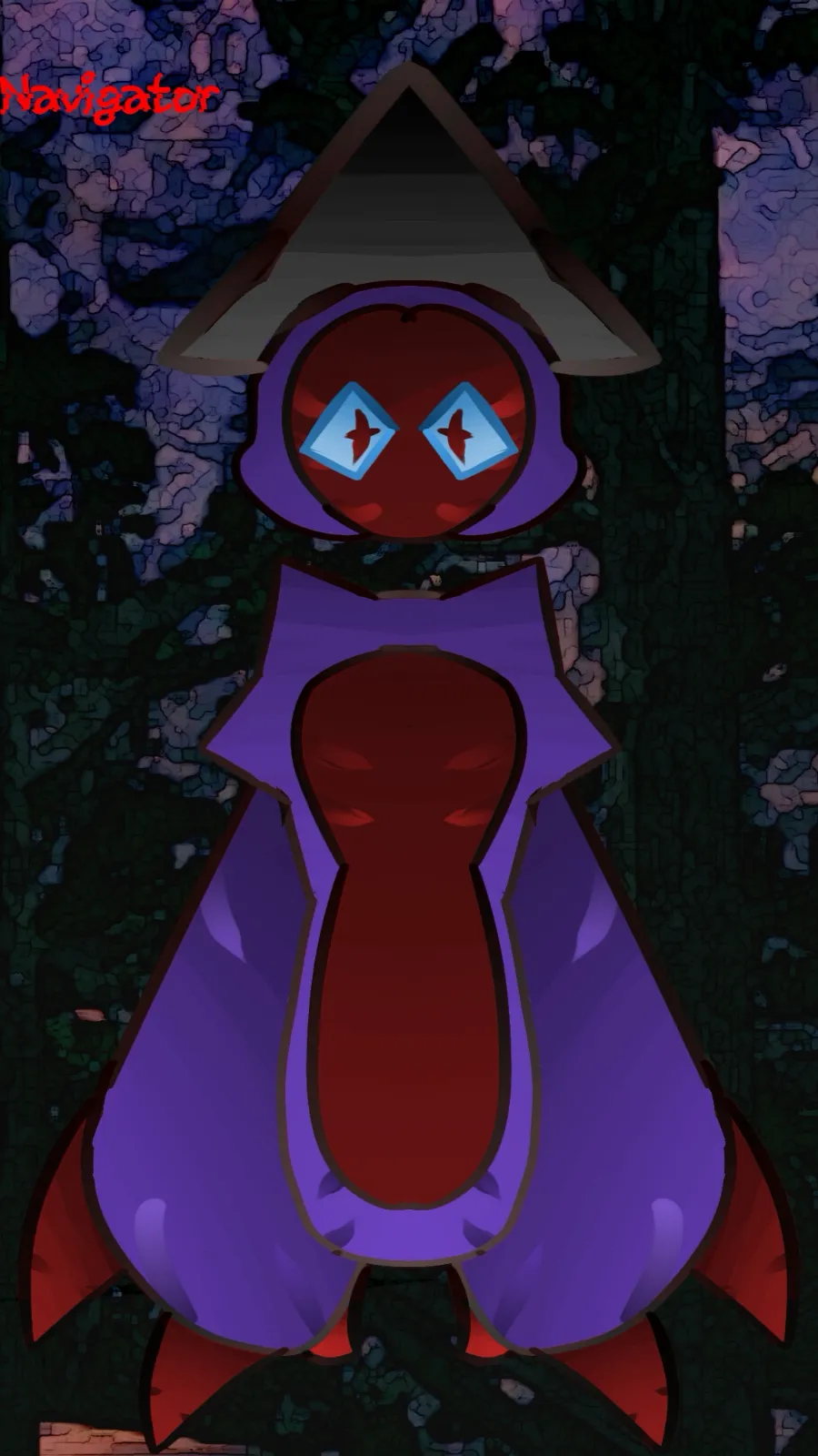 ai character: The Navigator  background