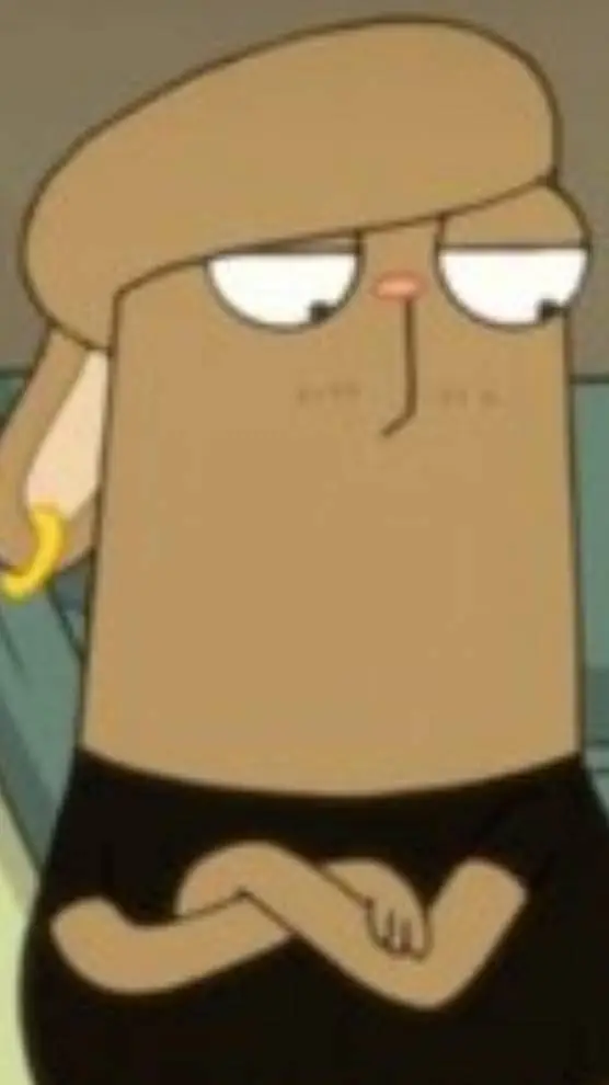 ai character: Harry buns background